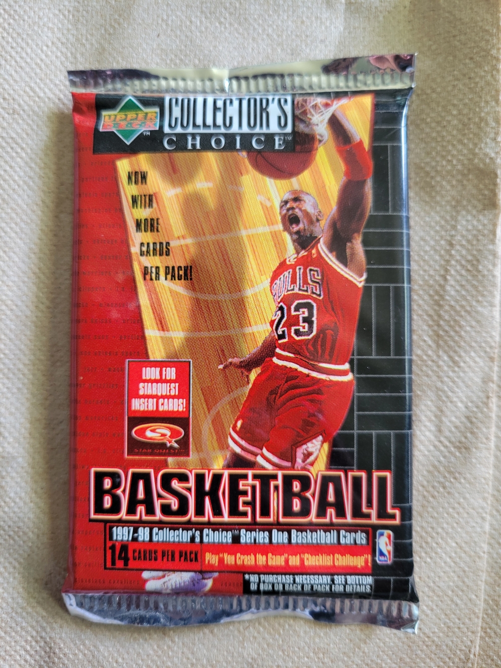 Upper Deck Collector's Choice 1997-98 Basketball Pack